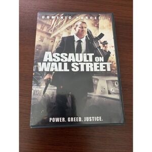 Assault on Wall Street (DVD, 2013) Dominic Purcell Action Movie